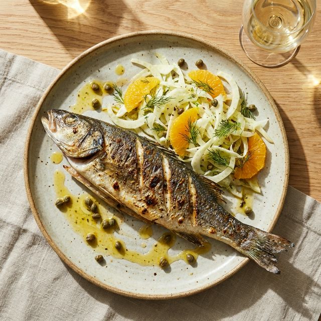 Grilled Branzino